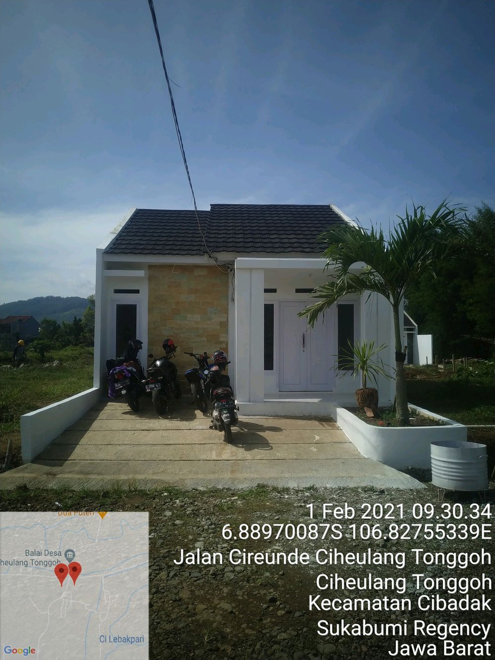 foto contoh rumah perumahan Felicia Gardenia
