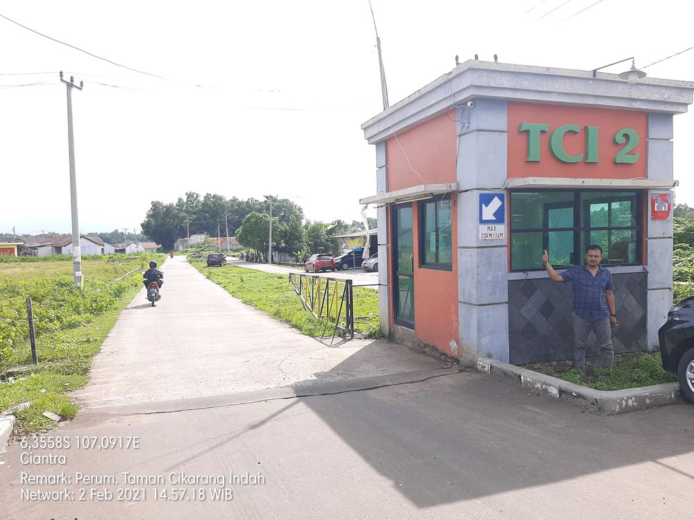 foto gerbang perumahan TAMAN CIKARANG INDAH [ Pengembangan Tahap ke-2 ]