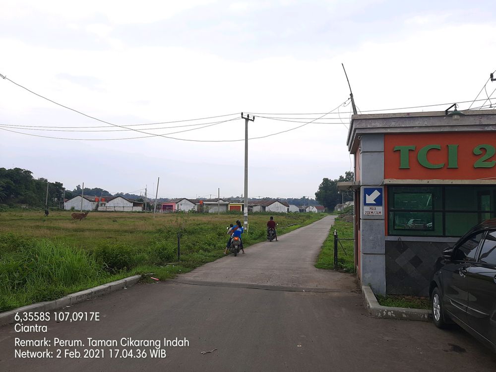 foto gerbang perumahan TAMAN CIKARANG INDAH [ Pengembangan Tahap ke-5 ]