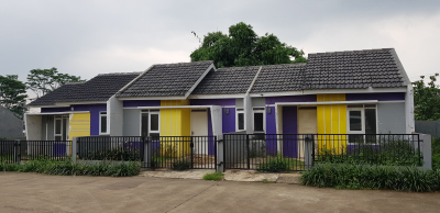 foto contoh rumah perumahan PURI HARMONI 9