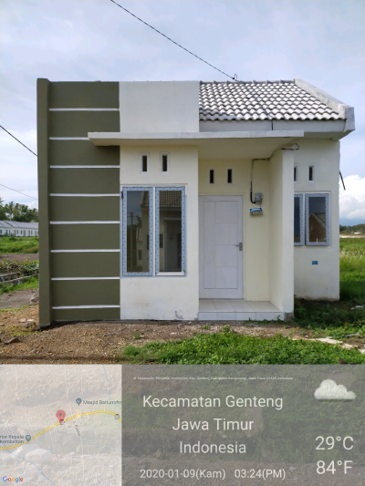 foto contoh rumah perumahan GREEN GARDEN 2