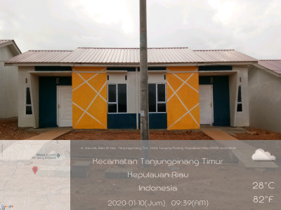 foto contoh rumah perumahan CITRA HILL