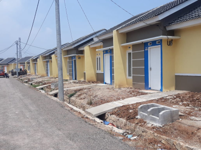 foto contoh rumah perumahan Grand Pesona Mulya