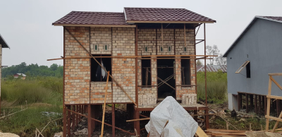 foto contoh rumah perumahan Mihrab Raya