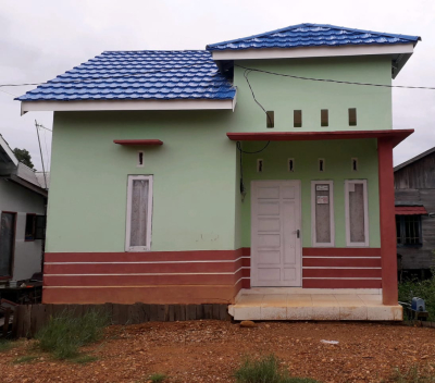 foto contoh rumah perumahan DINAR MAS I