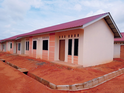 foto contoh rumah perumahan PERMATA GALAXY