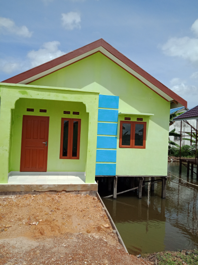 foto contoh rumah perumahan Komplek bumi banua indah ll