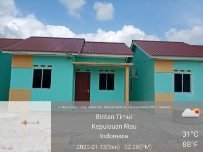 foto contoh rumah perumahan grand pesona mutiara 3