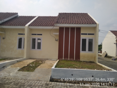 foto contoh rumah perumahan PURI HASNA
