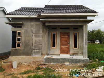 foto contoh rumah perumahan AJWA SEKUMPUL I