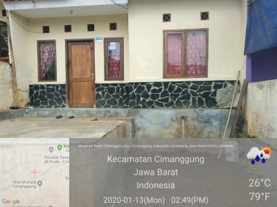 foto contoh rumah perumahan Villa Mutiara 1