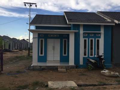 foto contoh rumah perumahan Raja Indrasari blok F