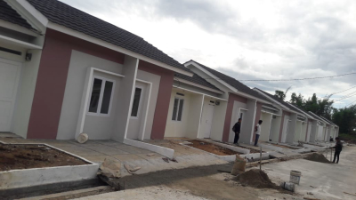 foto contoh rumah perumahan Pondok Angsana Indah