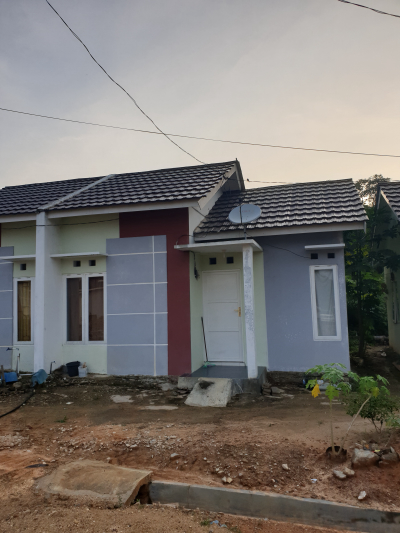 foto contoh rumah perumahan Green Harmoni
