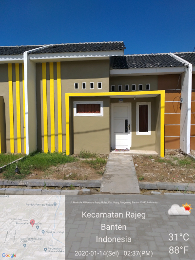 foto contoh rumah perumahan RAJEG CITY MANSION