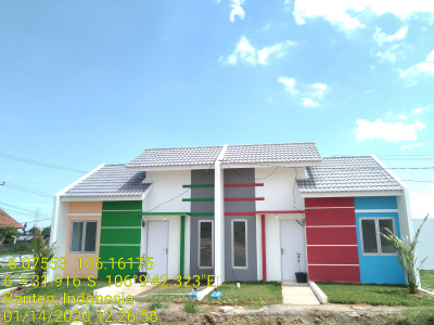 foto contoh rumah perumahan Puri Indah Kasemen