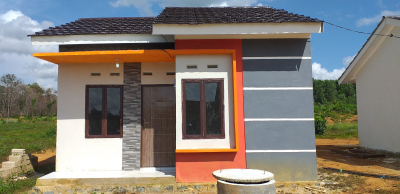 foto contoh rumah perumahan Pesona Alfa Sinergia