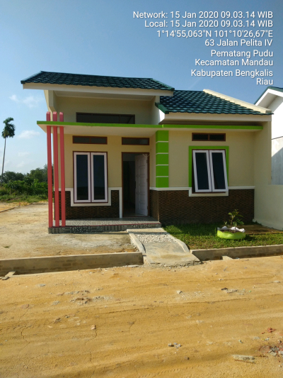 foto contoh rumah perumahan Duta Mulia Indah