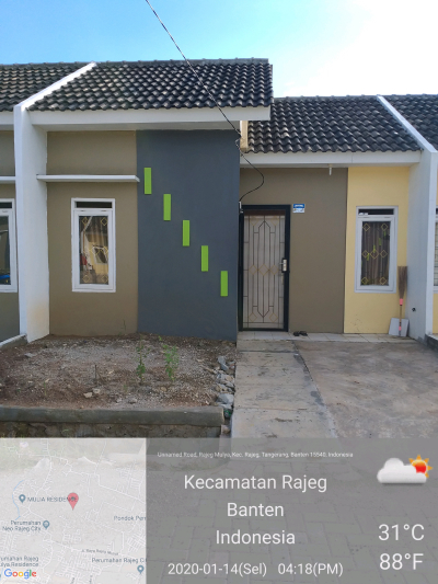 foto contoh rumah perumahan Granada Rajeg City
