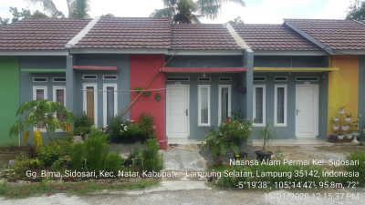 foto contoh rumah perumahan NUANSA ALAM PERMAI