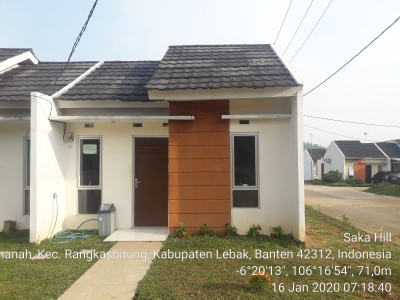 foto contoh rumah perumahan SAKA HILL