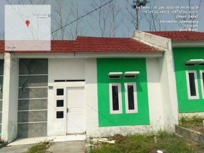 foto contoh rumah perumahan Griya Sindang Wangi II