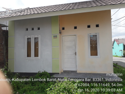 foto contoh rumah perumahan Muhajirin Asri 3 Tahap 1