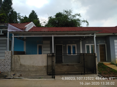 foto contoh rumah perumahan Megah Cianjur Permai