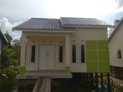 foto contoh rumah perumahan KOMPLEK PURI AWANIS II