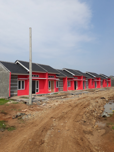 foto contoh rumah perumahan Rahayu mulya residence