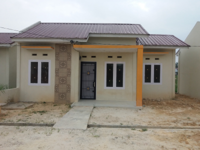 foto contoh rumah perumahan Villa Bougenville tahap 2