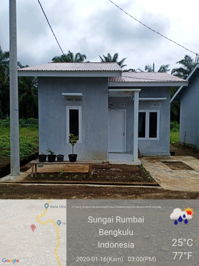 foto contoh rumah perumahan Arken Estate