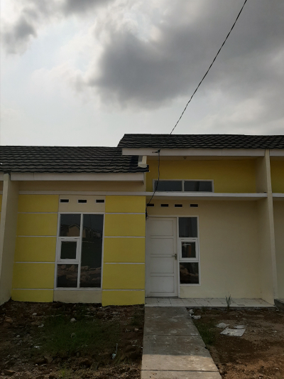 foto contoh rumah perumahan Citra Karawang Megah 