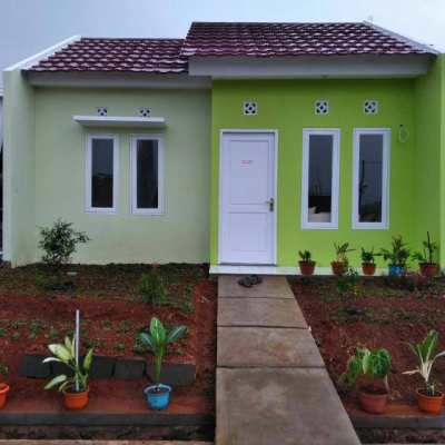 foto contoh rumah perumahan Perumnas Pondok Indah Cianjur