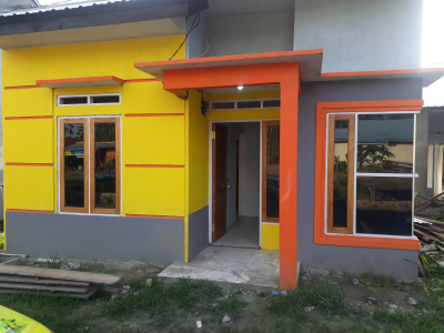 foto contoh rumah perumahan Asako Jaya Asri