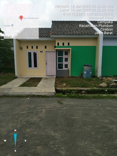 foto contoh rumah perumahan Telaga Cempaka Permai