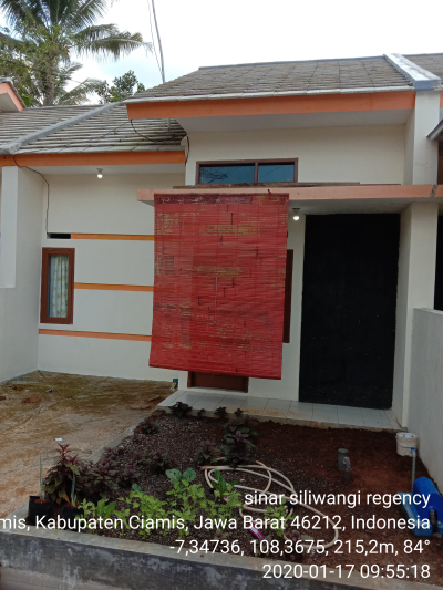 foto contoh rumah perumahan Sinar Siliwangi Regency