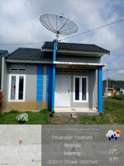 foto contoh rumah perumahan Rafflesia Residence