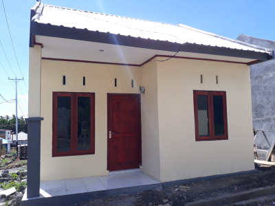 foto contoh rumah perumahan Abdi Negara Residence Kastela