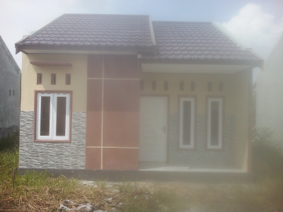 foto contoh rumah perumahan Borneo Mandiri Regency