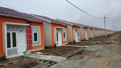 foto contoh rumah perumahan ALZAFA RESIDENCE