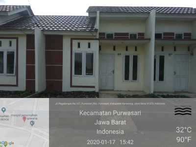 foto contoh rumah perumahan ARWANA RESIDENCE