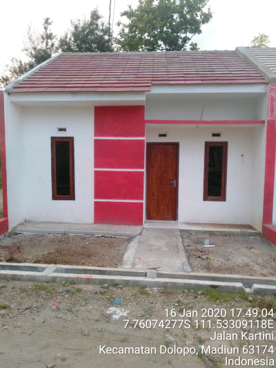 foto contoh rumah perumahan PANCA GARDEN MADIUN
