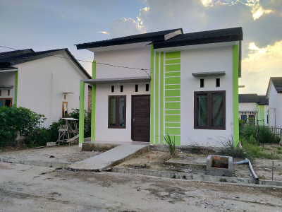 foto contoh rumah perumahan Talang Aman Residence