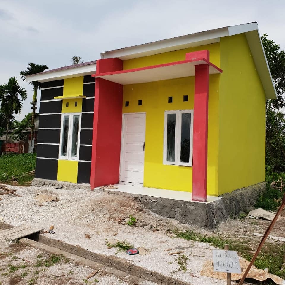 foto contoh rumah perumahan Surya Persada Gambut