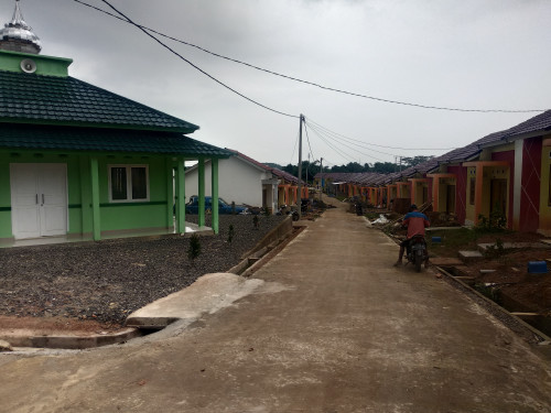 foto contoh rumah perumahan Bukit Rahma Residence