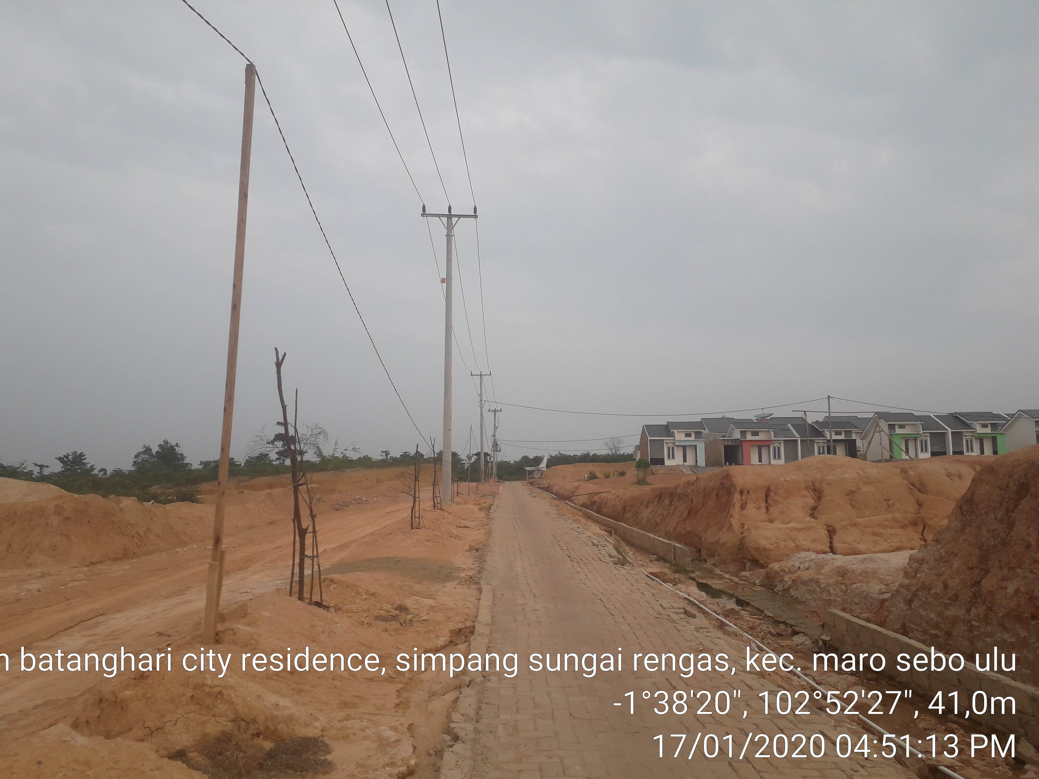 foto contoh rumah perumahan BATANGHARI CITY RESIDENCE