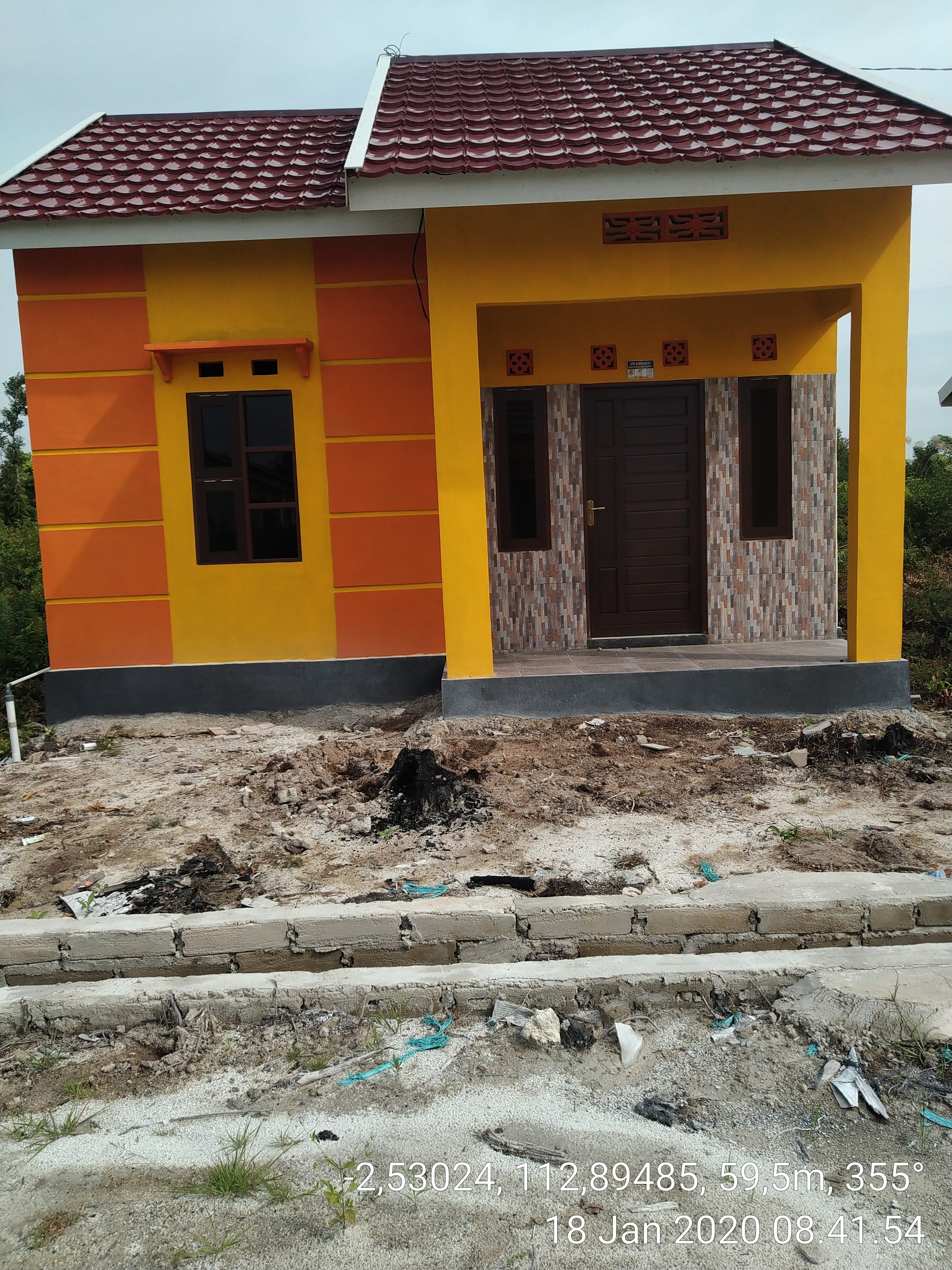 foto contoh rumah perumahan Griya Alam Indah