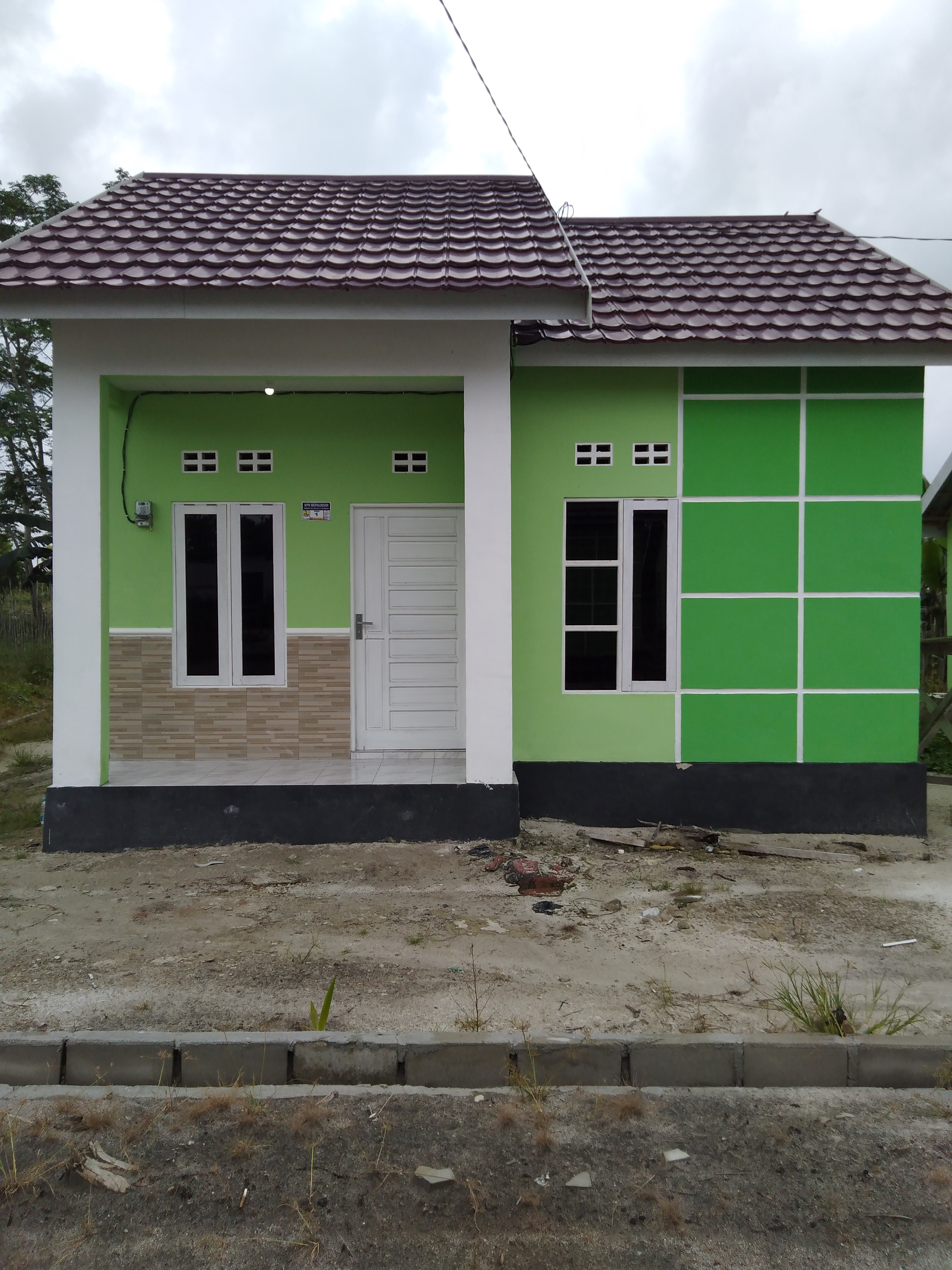foto contoh rumah perumahan Chalin Indah Permai VII