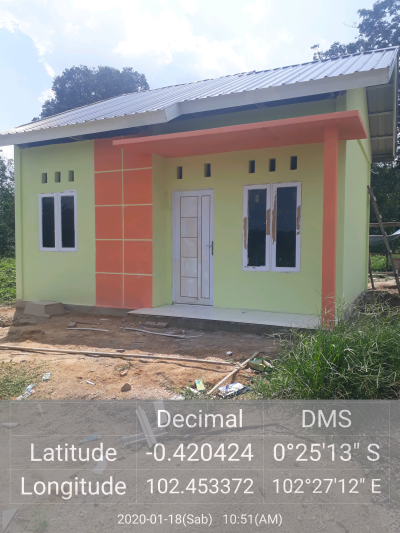 foto contoh rumah perumahan Tajir Asri Residence